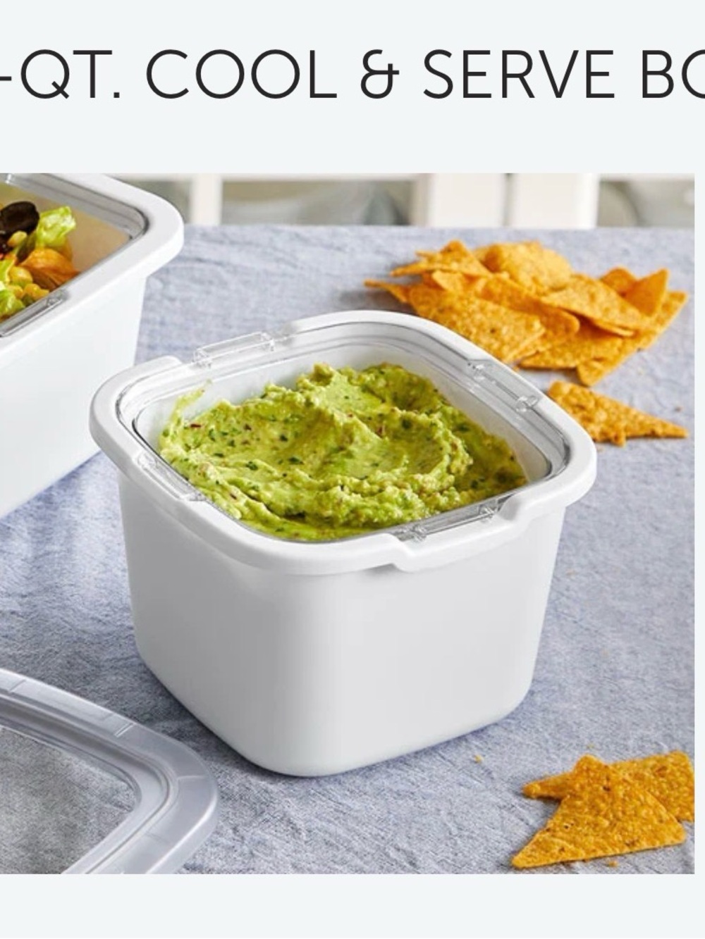 The Pampered Chef 1-L Cool & Serve Bowl